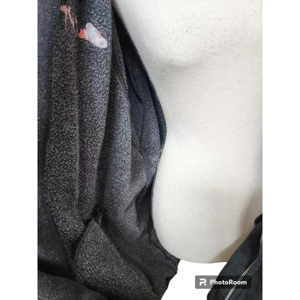 Dale Earnhardt Jr Gray Hoodie XL Embroidered Full Zip 88 Nascar Over The Wall - Picture 7 of 11